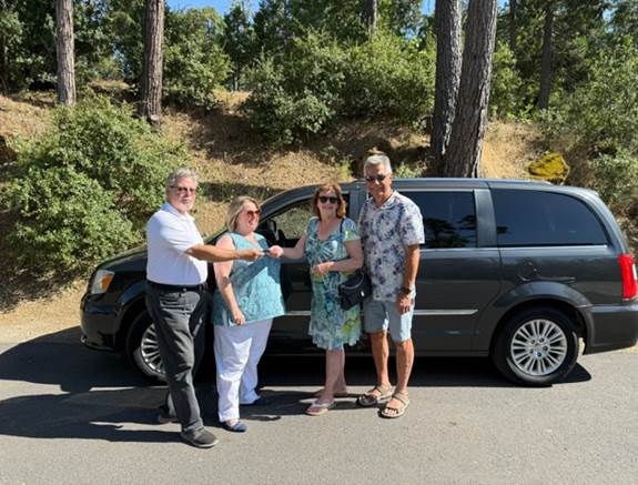 A group of people standing in front of a car

AI-generated content may be incorrect.
